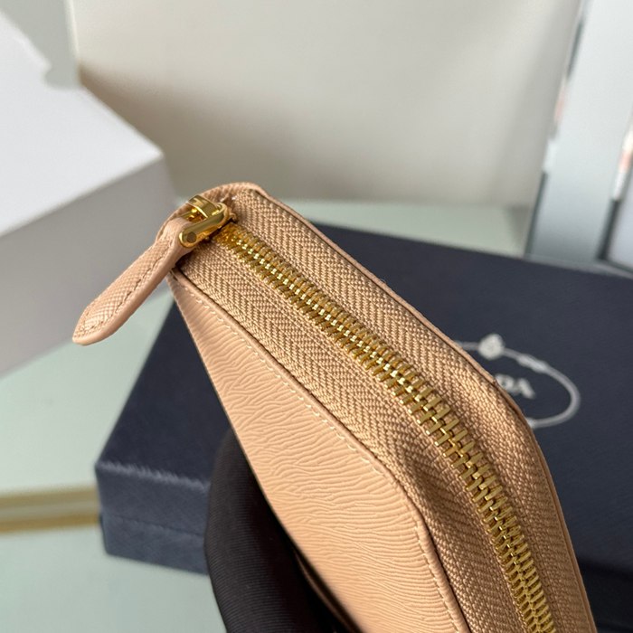 PRADA 1ML506 クラシックジッピー長財布 サフィアーノ十字紋 サイズ:19x12cm