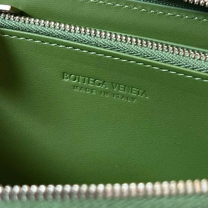 BOTTEGA VENETA BV 593217 メンズ編み財布 クラシック編み牛皮 19x10cm サイズ:19x10cm