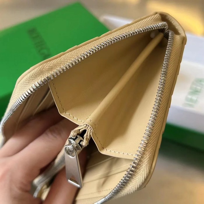 BOTTEGA VENETA BV 593217 メンズ編み財布 クラシック編み牛皮 19x10cm サイズ:19x10cm