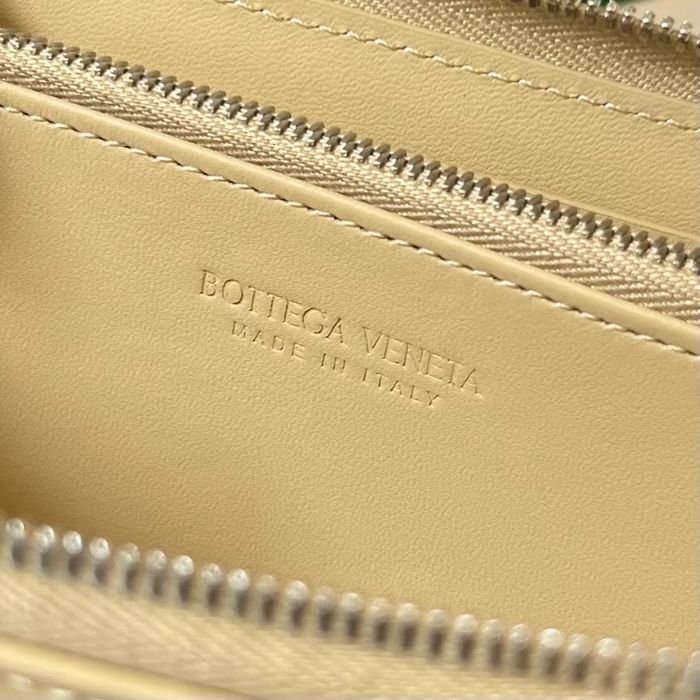 BOTTEGA VENETA BV 593217 メンズ編み財布 クラシック編み牛皮 19x10cm サイズ:19x10cm