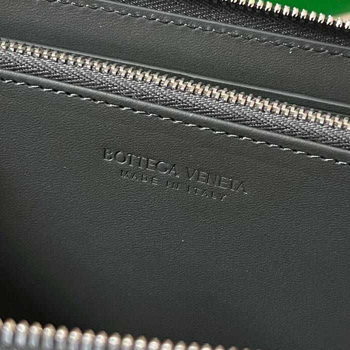 BOTTEGA VENETA BV 593217 メンズ編み財布 クラシック編み牛皮 19x10cm サイズ:19x10cm