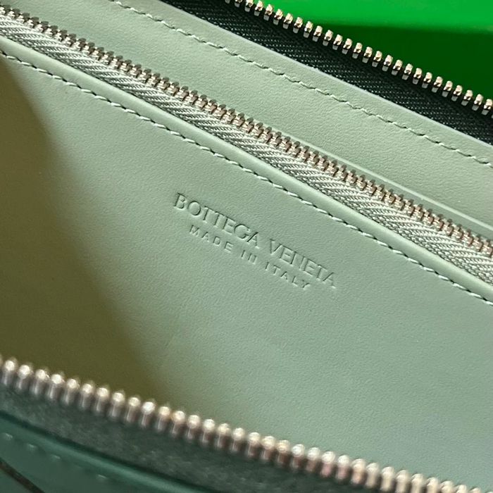 BOTTEGA VENETA BV 593217 メンズ編み財布 クラシック編み牛皮 19x10cm サイズ:19x10cm