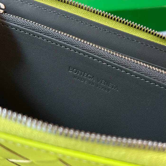 BOTTEGA VENETA BV 593217 メンズ編み財布 クラシック編み牛皮 19x10cm サイズ:19x10cm