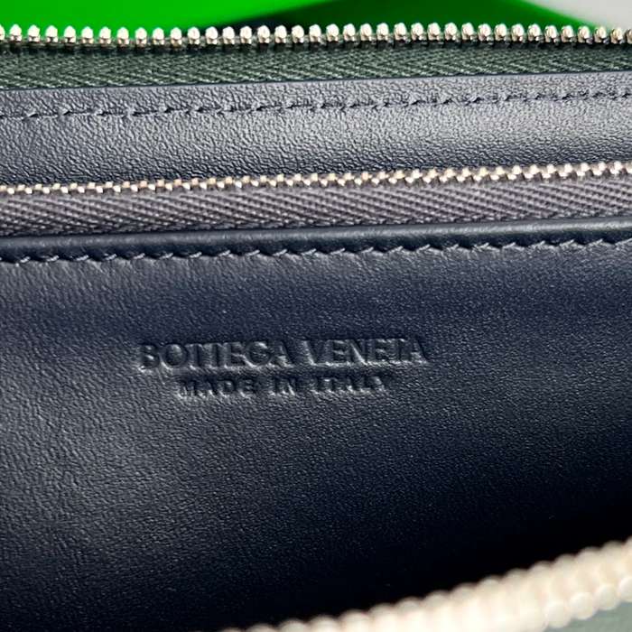 BOTTEGA VENETA BV 593217 メンズ編み財布 クラシック編み牛皮 19x10cm サイズ:19x10cm