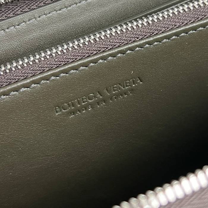 BOTTEGA VENETA BV 593217 メンズ編み財布 三色牛皮編み 19x10cm サイズ:19x10cm