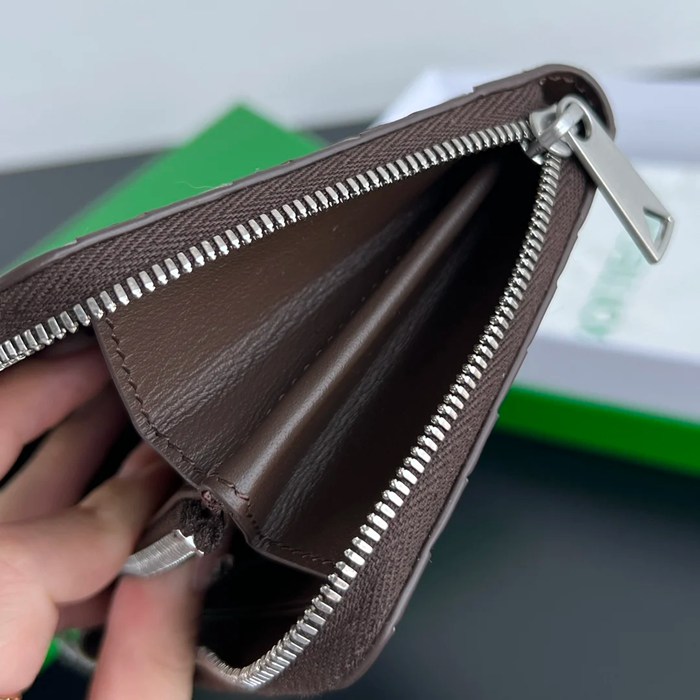 BOTTEGA VENETA BV 749427 メンズ編み財布 クラシック編み牛皮 19x10cm サイズ:19x10cm