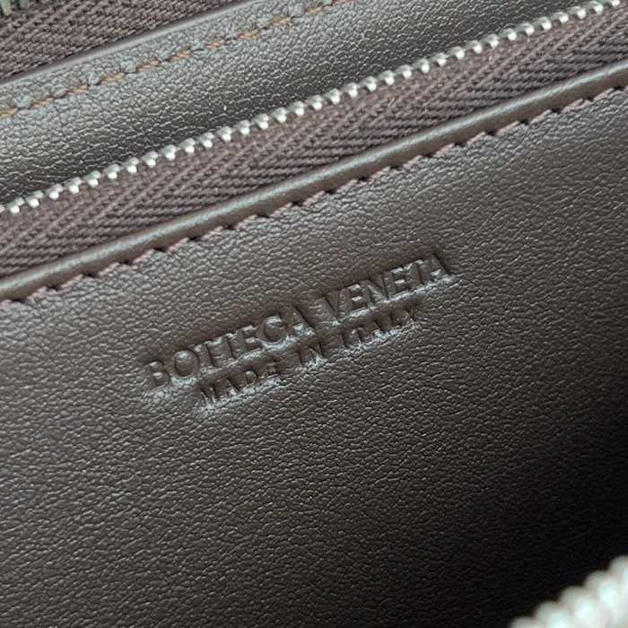 BOTTEGA VENETA BV 749427 メンズ編み財布 クラシック編み牛皮 19x10cm サイズ:19x10cm