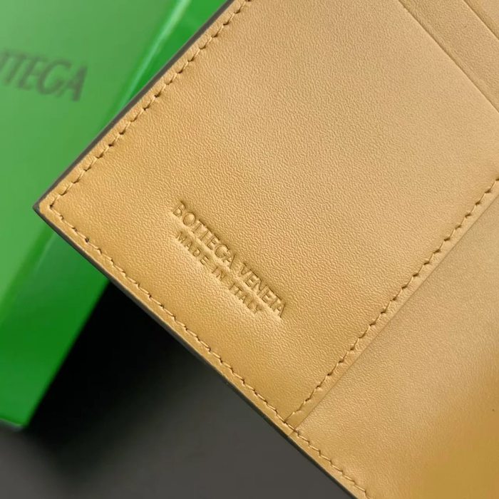 BOTTEGA VENETA BV 607482 新作パスポートケース 編み牛皮 13.3x9.5cm サイズ:13.3x9.5cm