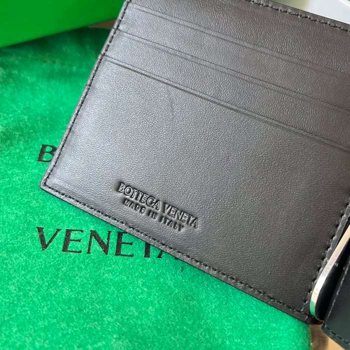 BOTTEGA VENETA BV 592626 新作マネークリップ 編み牛皮 11.5x9x0.5cm サイズ:11.5x9x0.5cm