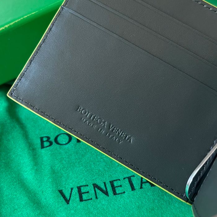 BOTTEGA VENETA BV 592626 新作マネークリップ 編み牛皮 11.5x9x0.5cm サイズ:11.5x9x0.5cm