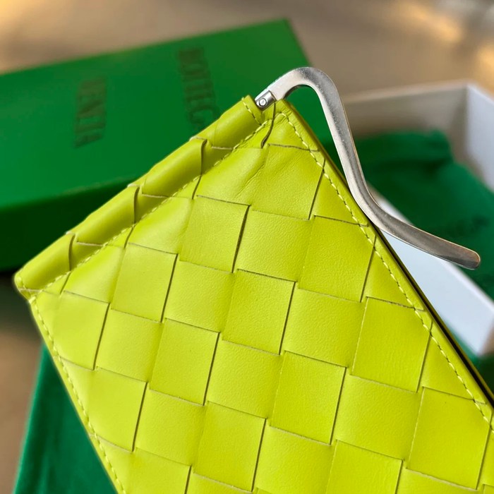 BOTTEGA VENETA BV 592626 新作マネークリップ 編み牛皮 11.5x9x0.5cm サイズ:11.5x9x0.5cm