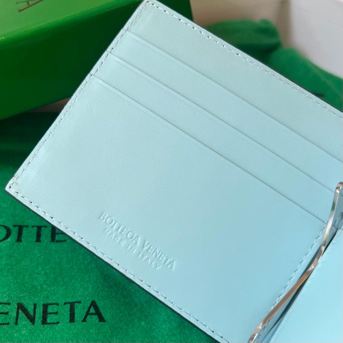 BOTTEGA VENETA BV 592626 新作マネークリップ 編み牛皮 11.5x9x0.5cm サイズ:11.5x9x0.5cm