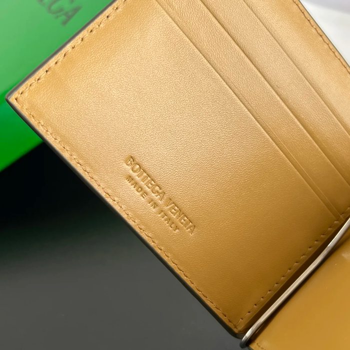 BOTTEGA VENETA BV 592626 新作マネークリップ 編み牛皮 11.5x9x0.5cm サイズ:11.5x9x0.5cm