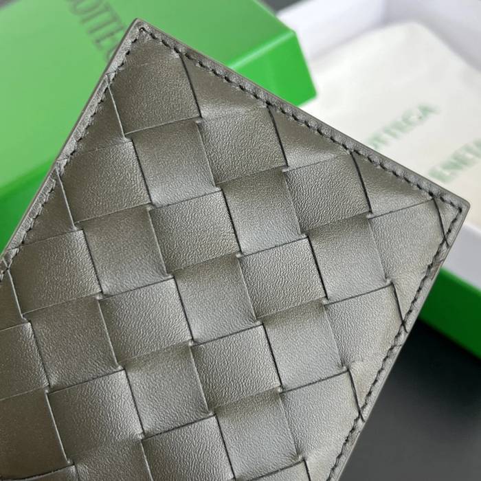 BOTTEGA VENETA BV 592626 新作マネークリップ 編み牛皮 11.5x9x0.5cm サイズ:11.5x9x0.5cm