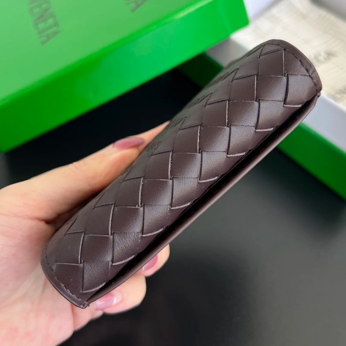 BOTTEGA VENETA BV 805825 新作名刺ケース 細編み牛皮 11x7.5x2.5cm サイズ:11x7.5x2.5cm