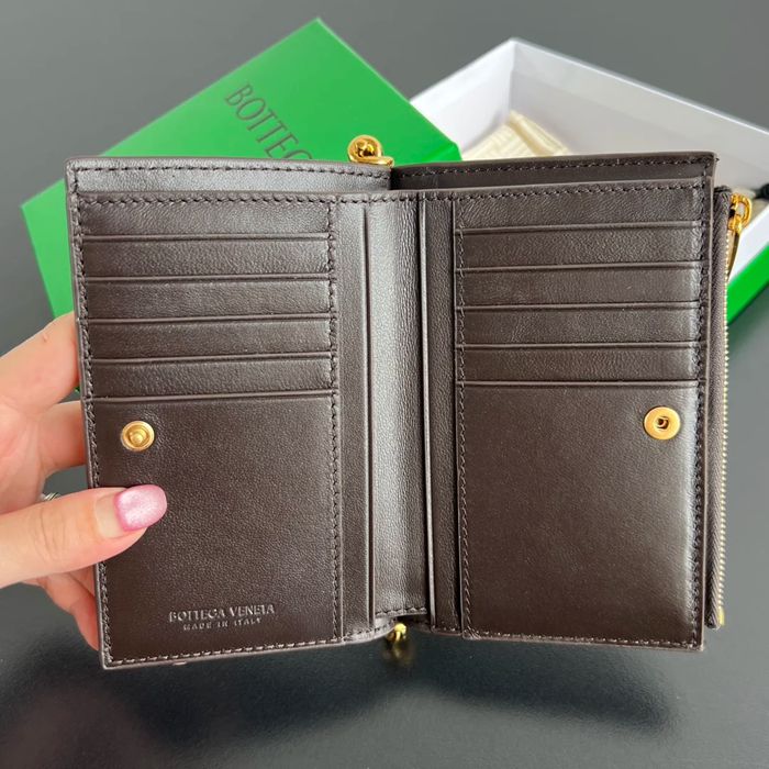 BOTTEGA VENETA BV 806078 ソリスティス 二つ折り財布 14.5x11cm サイズ:14.5x11cm