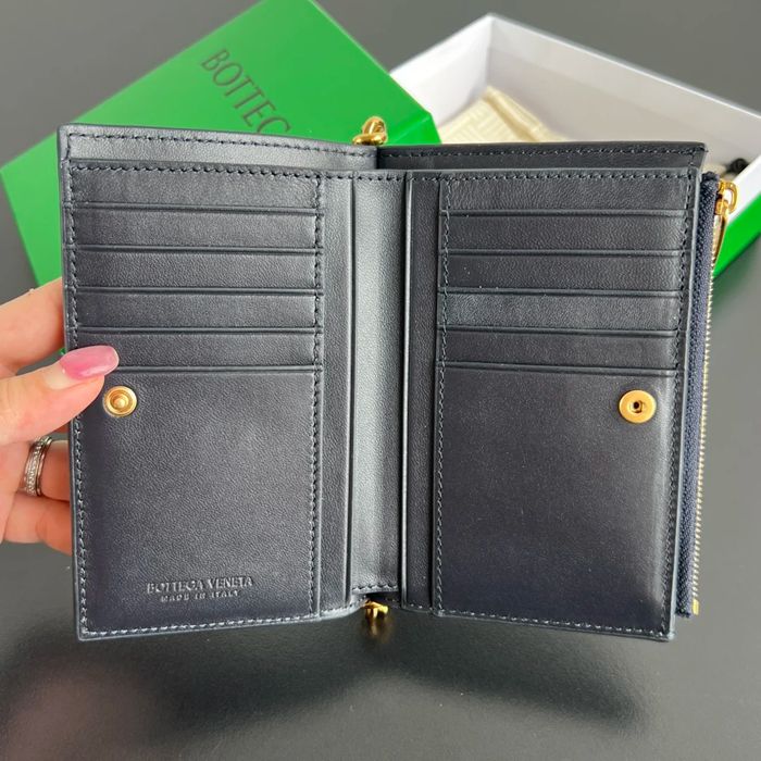 BOTTEGA VENETA BV 806078 ソリスティス 二つ折り財布 14.5x11cm サイズ:14.5x11cm