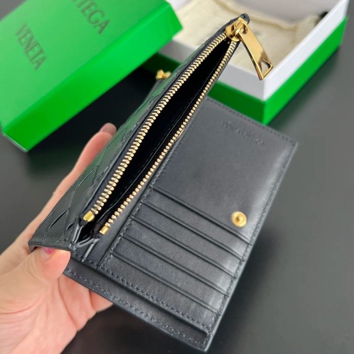 BOTTEGA VENETA BV 806078 ソリスティス 二つ折り財布 14.5x11cm サイズ:14.5x11cm