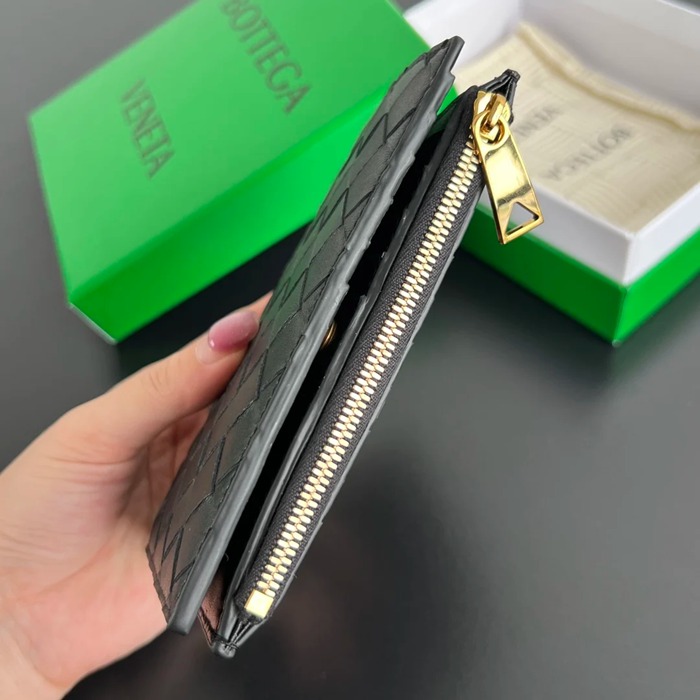 BOTTEGA VENETA BV 806078 ソリスティス 二つ折り財布 14.5x11cm サイズ:14.5x11cm