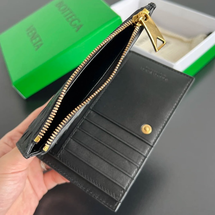 BOTTEGA VENETA BV 806078 ソリスティス 二つ折り財布 14.5x11cm サイズ:14.5x11cm