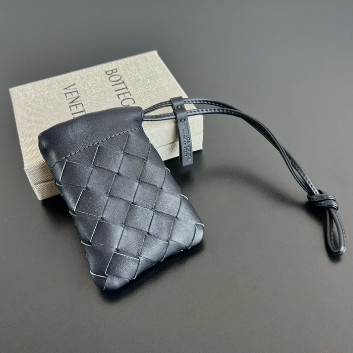 BOTTEGA VENETA BV 843903 カードケース 編み羊皮 マルチカラー 11x8.5cm サイズ:11x8.5cm