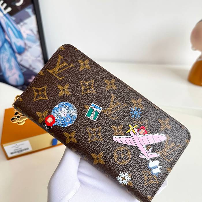 LOUIS VUITTON M26256 ジッピー長財布 モノグラム サイズ:19.5x10.5x2.5cm