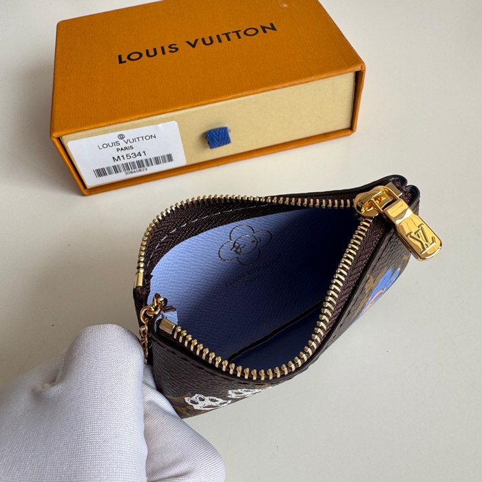 LOUIS VUITTON M15341 キーゼロ財布 ヴィヴィエンヌ サイズ:12x7x1.5cm