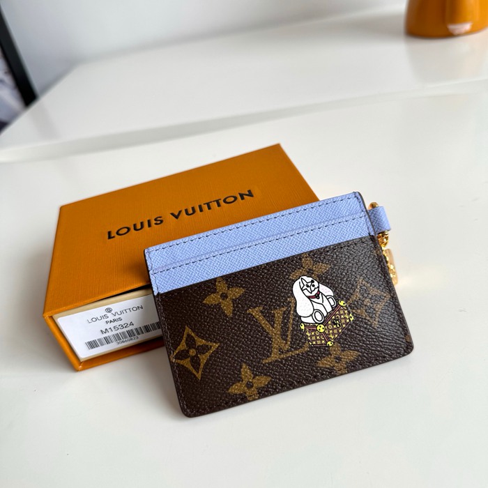 LOUIS VUITTON M15324 LVシャルムカードケース ヴィヴィエンヌ サイズ:10x7.3cm