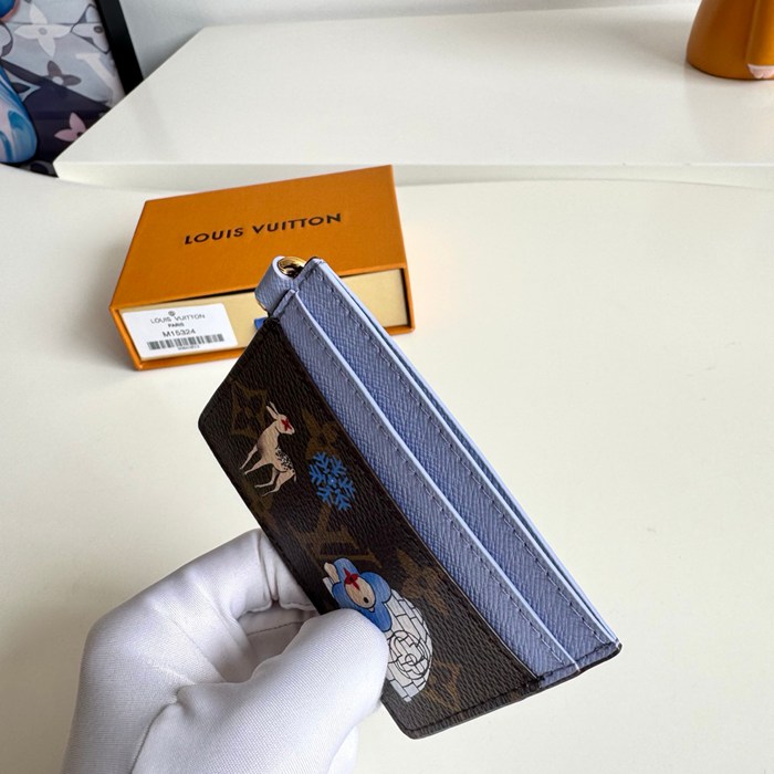 LOUIS VUITTON M15324 LVシャルムカードケース ヴィヴィエンヌ サイズ:10x7.3cm