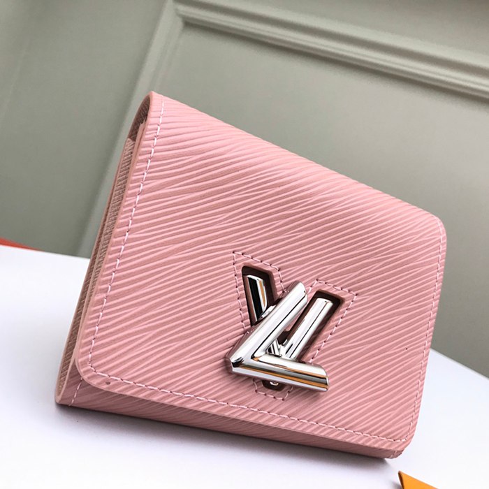 LOUIS VUITTON M62943 ツイスト長財布 エピ ピンク サイズ:12x9.6x2.5cm