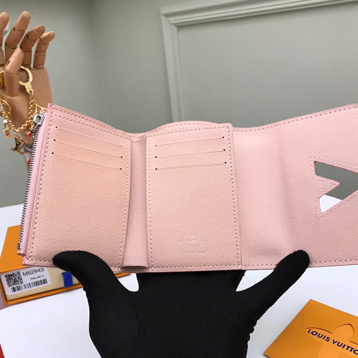 LOUIS VUITTON M62943 ツイスト長財布 エピ ピンク サイズ:12x9.6x2.5cm