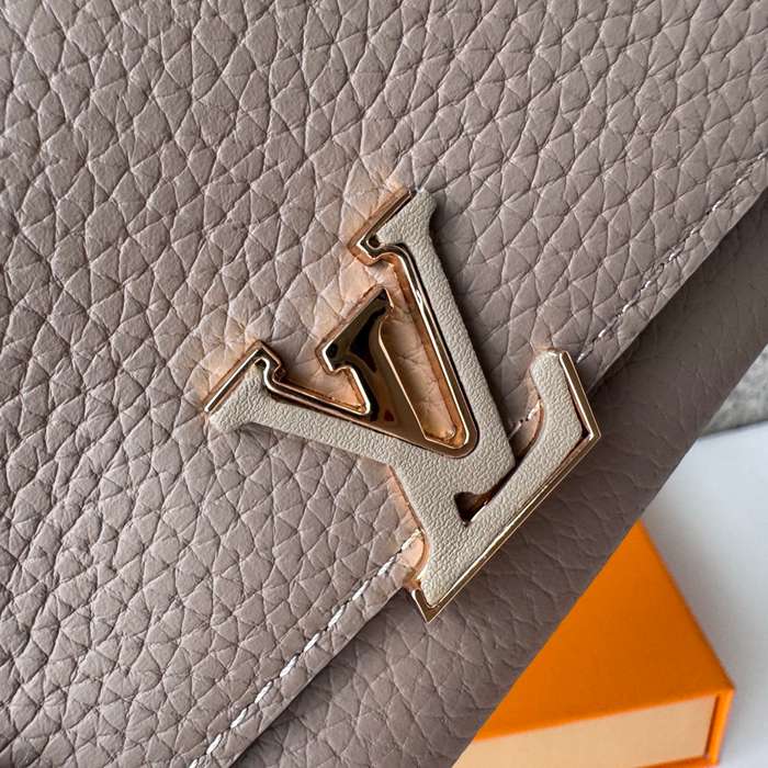 LOUIS VUITTON M62157 カピシーヌコンパクト長財布 トーリヨン ベージュ サイズ:13.5x9cm