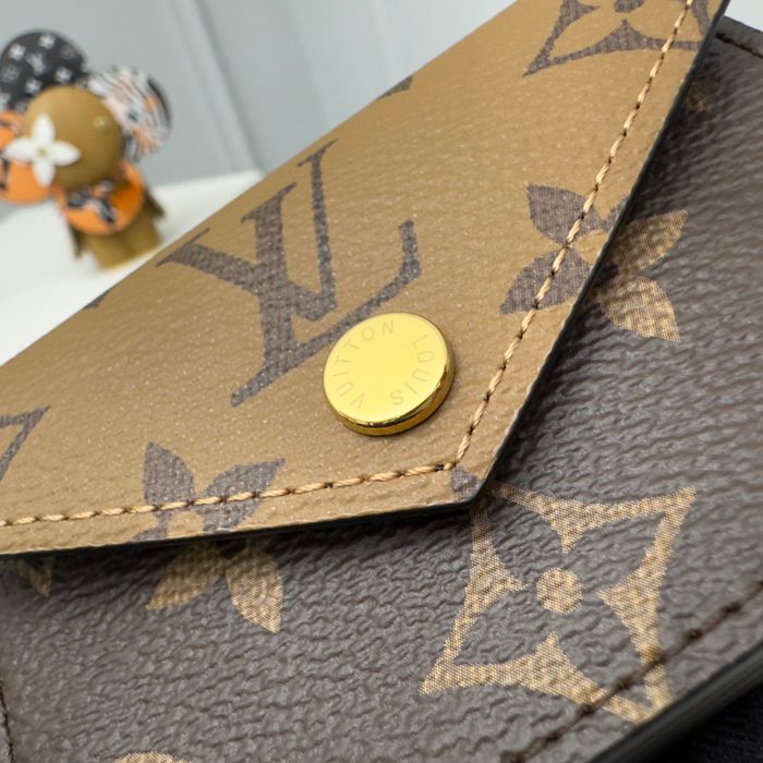 LOUIS VUITTON M81855 名刺ケース モノグラムリバース イエローフラワー サイズ:10x6.8x1.4cm