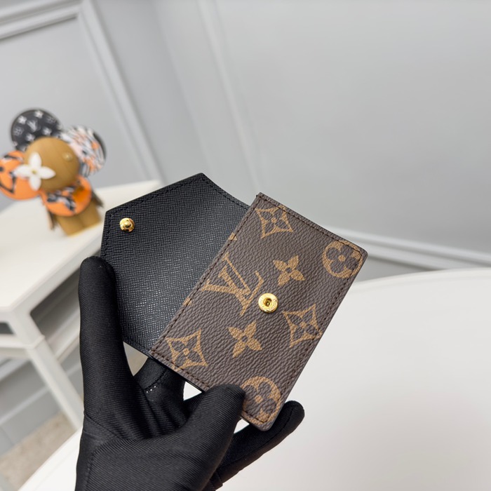 LOUIS VUITTON M81855 名刺ケース モノグラムリバース イエローフラワー サイズ:10x6.8x1.4cm