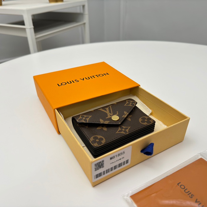 LOUIS VUITTON M81855 名刺ケース モノグラムリバース サイズ:10x6.8x1.4cm