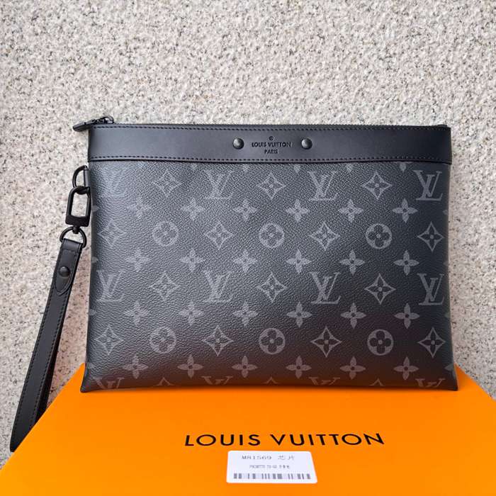 LOUIS VUITTON M81569 ポシェット トゥゴー モノグラムエクリプス サイズ:30x21.5cm