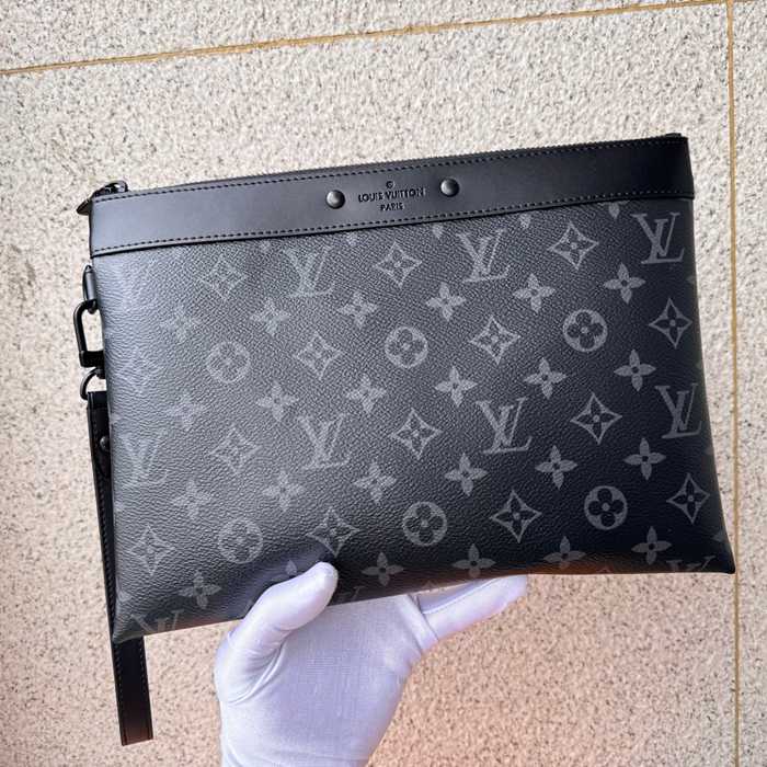 LOUIS VUITTON M81569 ポシェット トゥゴー モノグラムエクリプス サイズ:30x21.5cm