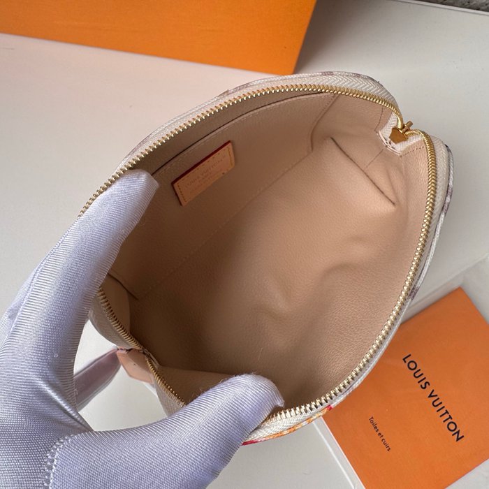 LOUIS VUITTON M14909 コスメポーチ フライトモード モノグラムダンヌ サイズ:19x12cm