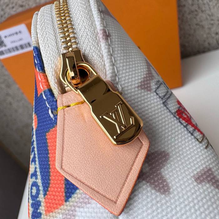LOUIS VUITTON M14909 コスメポーチ フライトモード モノグラムダンヌ サイズ:19x12cm