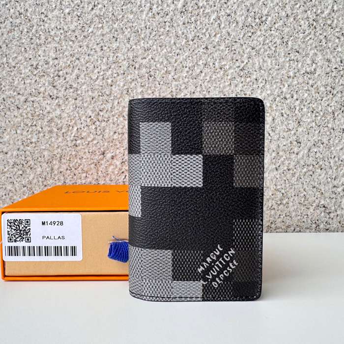 LOUIS VUITTON M14928 ポケットオーガナイザー ダモフラージュ サイズ:8x1x11cm