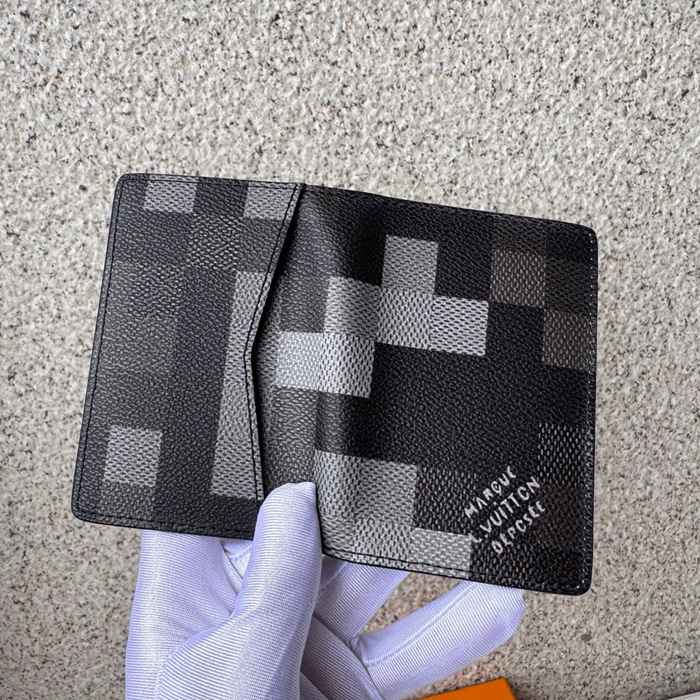 LOUIS VUITTON M14928 ポケットオーガナイザー ダモフラージュ サイズ:8x1x11cm