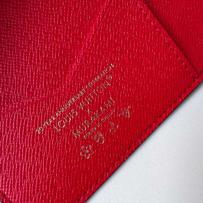 LOUIS VUITTON M13424 パスポートケース 村上隆コラボ サイズ:10x14x2.5cm