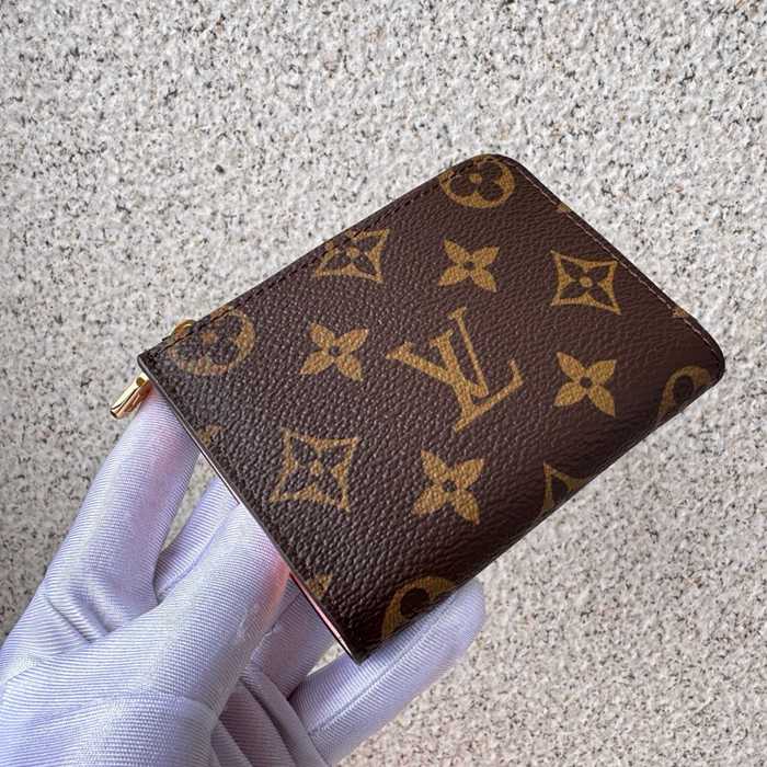 LOUIS VUITTON M83476 ノアコンパクト長財布 モノグラム ピンク サイズ:11x8.5x1.5cm