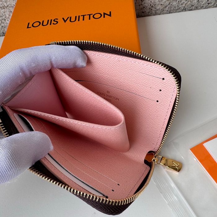 LOUIS VUITTON M83476 ノアコンパクト長財布 モノグラム ピンク サイズ:11x8.5x1.5cm