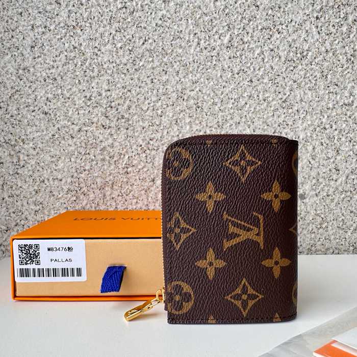 LOUIS VUITTON M83476 ノアコンパクト長財布 モノグラム ピンク サイズ:11x8.5x1.5cm