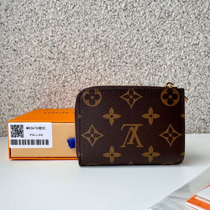 LOUIS VUITTON M83676 ノアコンパクト長財布 モノグラム ピンク サイズ:11x8.5x1.5cm
