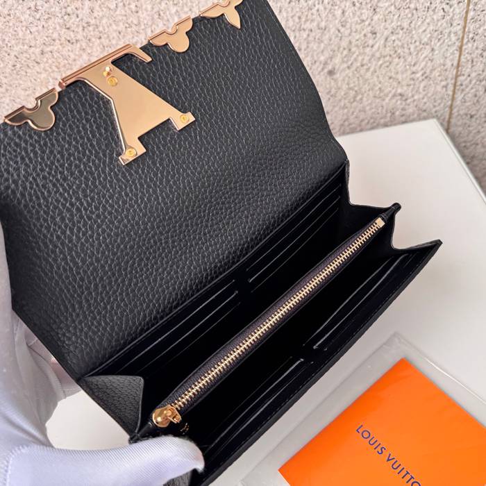 LOUIS VUITTON M64551 カピシーヌ長財布 サイズ:20x11x2.5cm