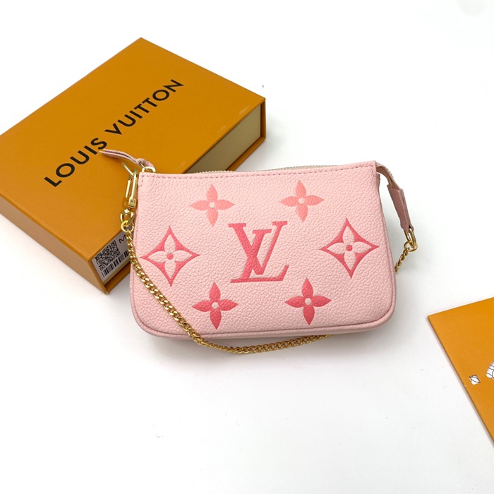 LOUIS VUITTON M80501 ミニポシェット アクセサリー モノグラムアンプラント サイズ:15.5x10.5cm