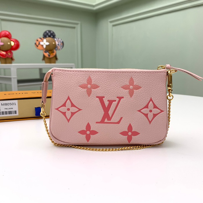 LOUIS VUITTON M80501 ミニポシェット アクセサリー モノグラムアンプラント サイズ:15.5x10.5cm