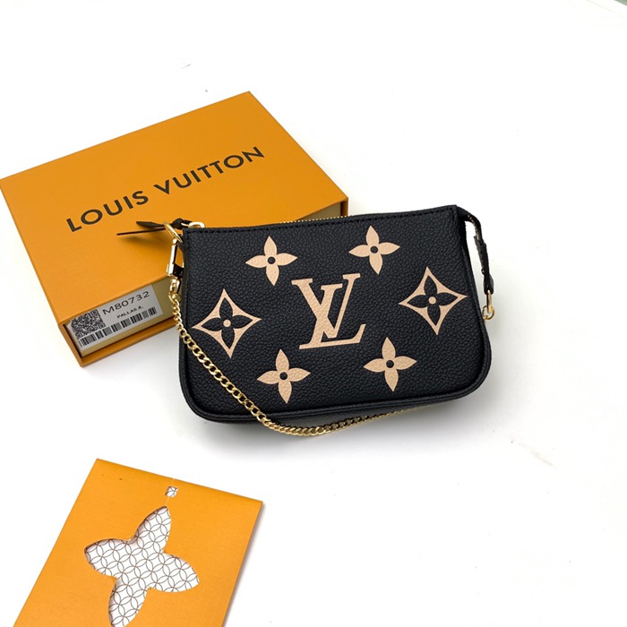 LOUIS VUITTON M80732 ミニポシェット アクセサリー モノグラムアンプラント サイズ:15.5x10.5cm